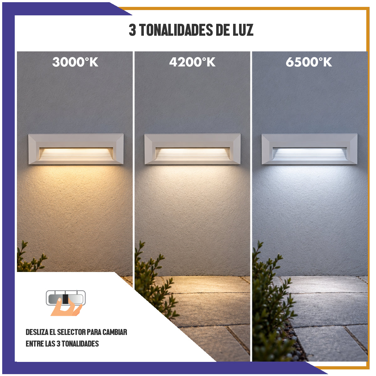 Luminario de cortesía LED de 5W (WL5BL)