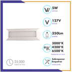 Luminario de cortesía LED de 5W (WL5CBL)
