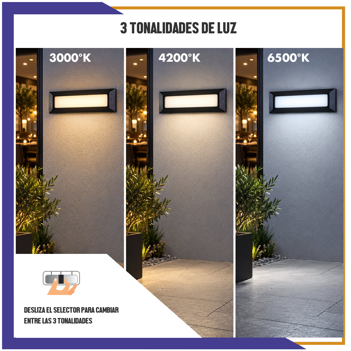 Luminario de cortesía LED de 5W (WL5CNE)