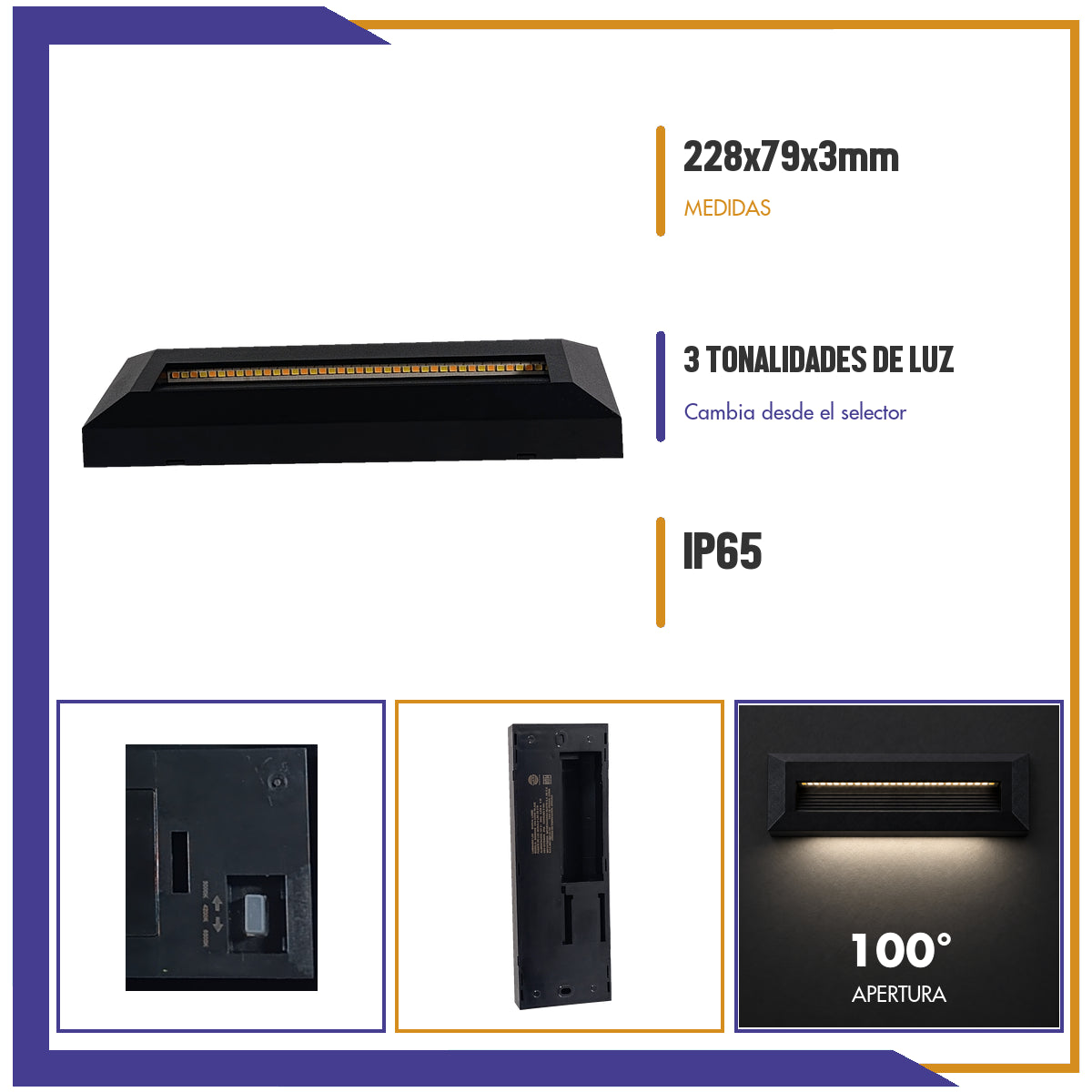 Luminario de cortesía LED de 5W (WL5NE)