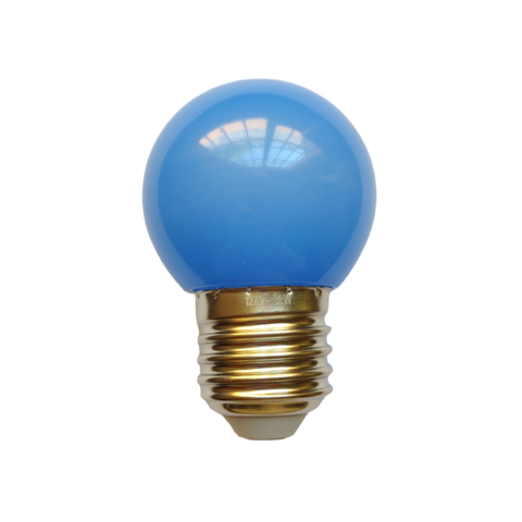Lámparas LED G45 de colores E26 de 1W (G45LED1)