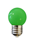 Lámparas LED G45 de colores E26 de 1W (G45LED1)