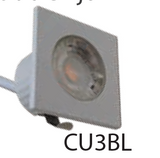 Luminarias LED dirigible de empotrar de 3W (CU3BL/BC, CU3BL/LD, CU3NE/BC, CU3NE/LD)
