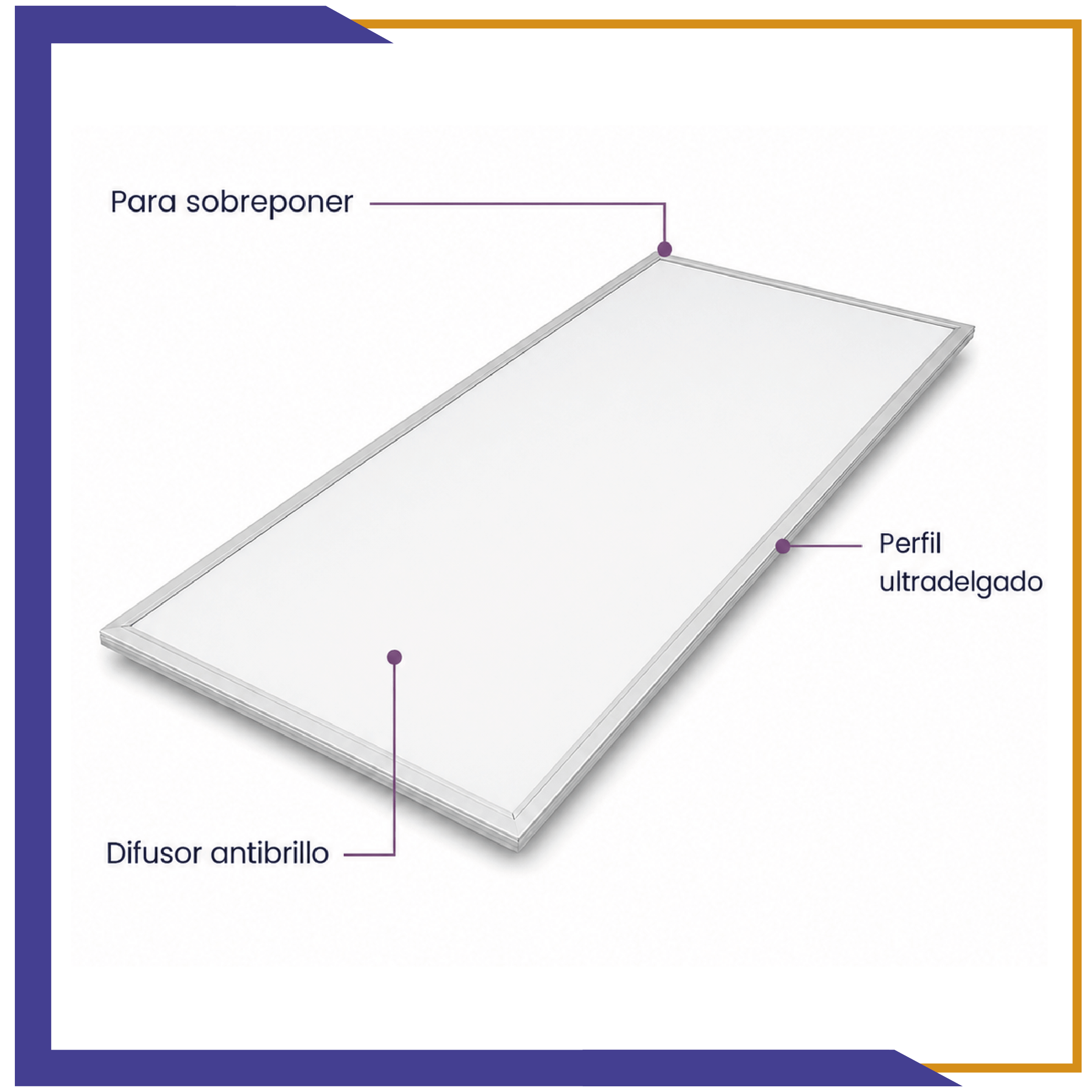 Luminario LED 60W – 3CCT (985081/SO)