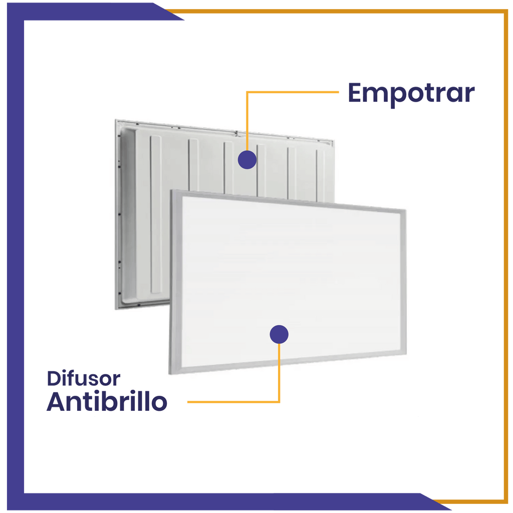 Luminario LED 60W – 3CCT (985080/GR)
