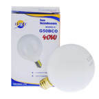 Foco bola blanco 40W (G50BCO)