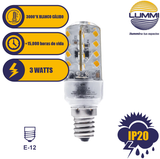 Foco cacahuate LED T20 3W (E12R3SMD/BC)