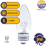 Foco vela liso E26 40W (VE40)