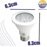 Foco LED 8W c/E26 (PAR20SMD8/BC)