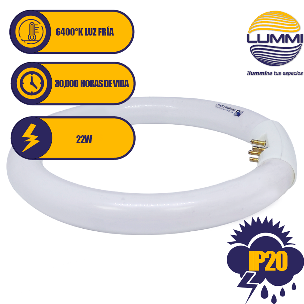 Tubo circular T5 185mm 22W (FCL22)