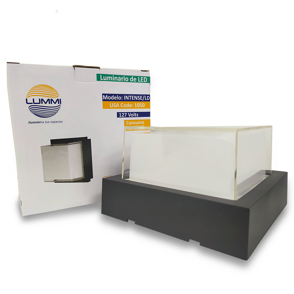 Arbotante de forma cuadrada de 15W (1050)