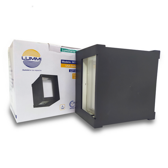 Arbotante de forma cuadrada de 15W (1056)