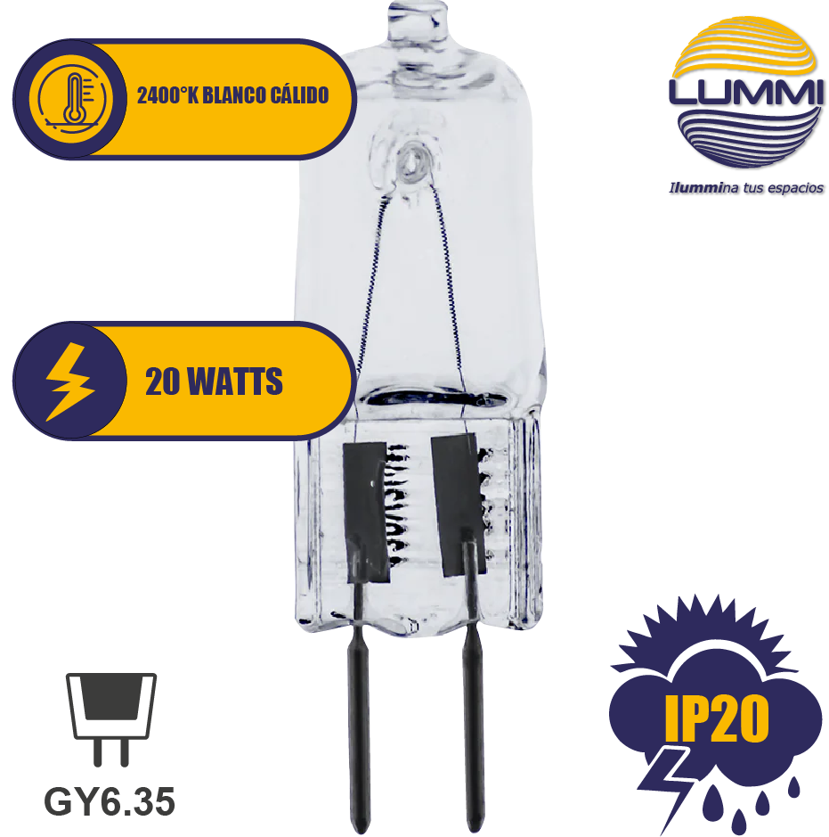 Foco cacahuate 20W (JCD20)