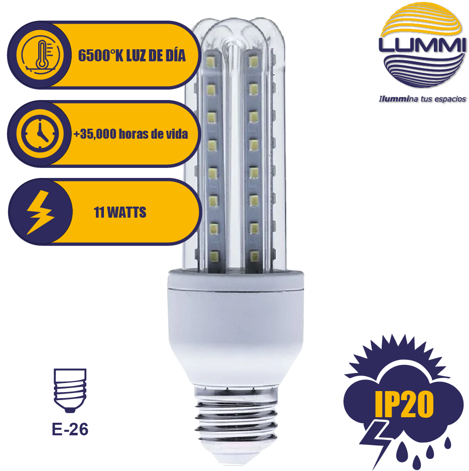 Foco 3U SMD LED (3U11SMD/LD)
