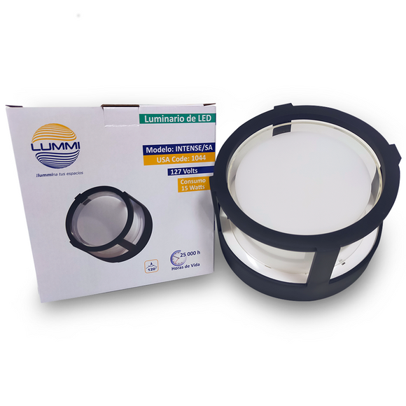 Arbotante de forma circular de 15W (1044)