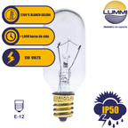 Foco tubular T8 entrada E-12 (T825E12)