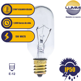 Foco tubular T8 entrada E-12 (T825E12)