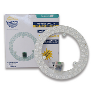 Lampara circular LED base magnética (CLED20/LD)