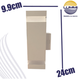 Arbotante de forma prisma cuadrado de 18W (1150)