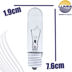 Foco tubular T21 40W E17 (T2140E17)