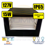 Arbotante de forma cuadrada de 15W (1056)