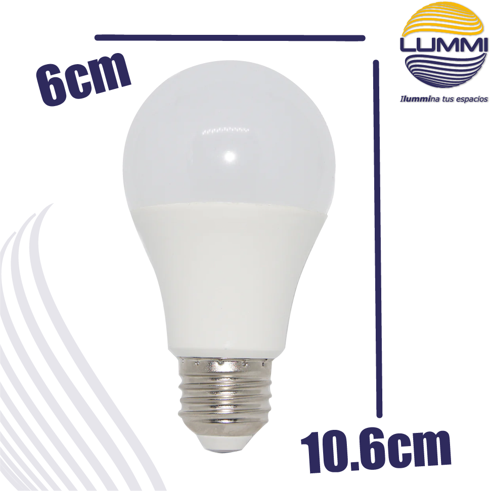 Foco LED 9W tipo A60  (A60LED9/LD)