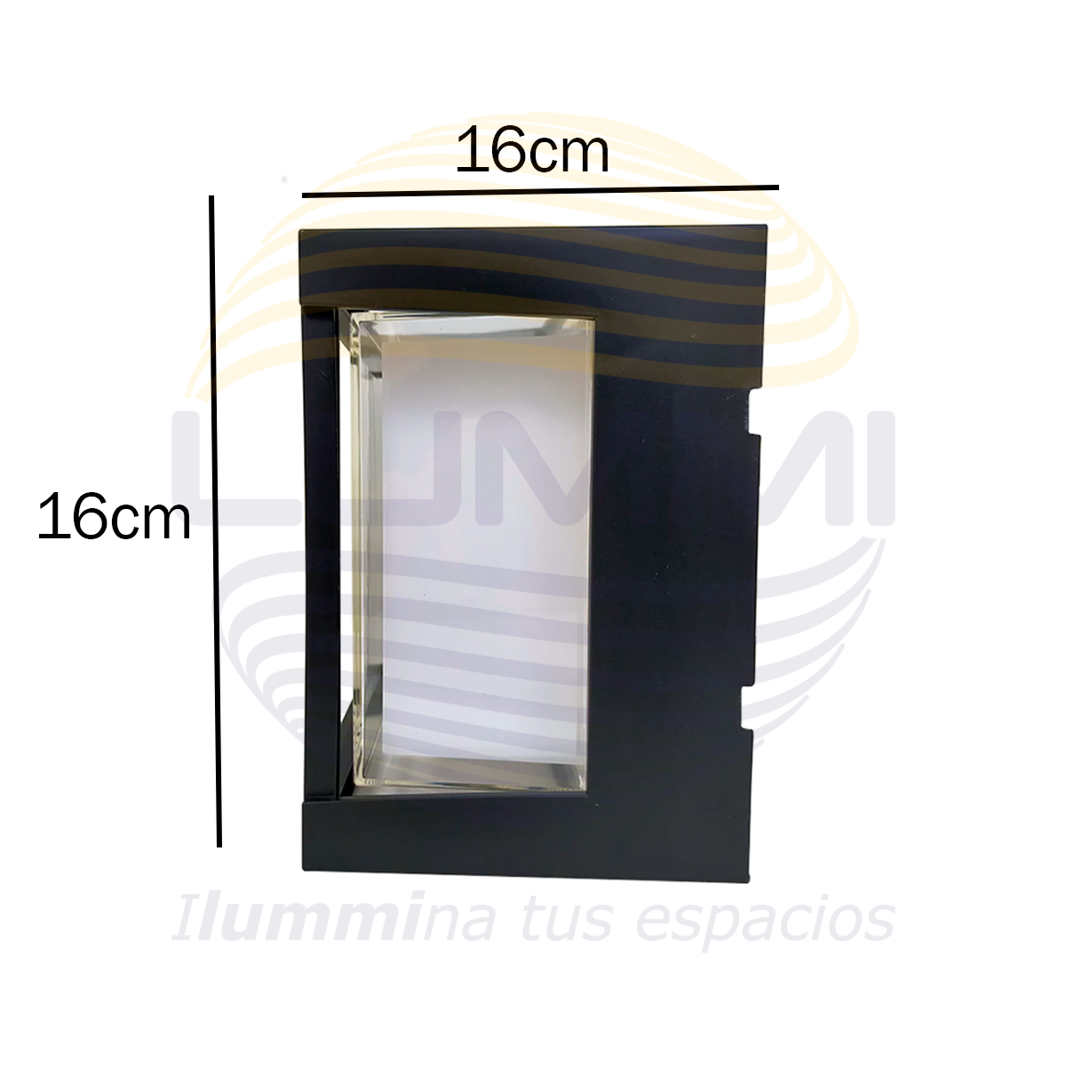 Arbotante de forma cuadrada de 15W (1054)
