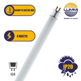 Tubo fluorescente T5 4W (FL4D)