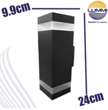 Arbotante de forma prisma cuadrado de 18W (1155)