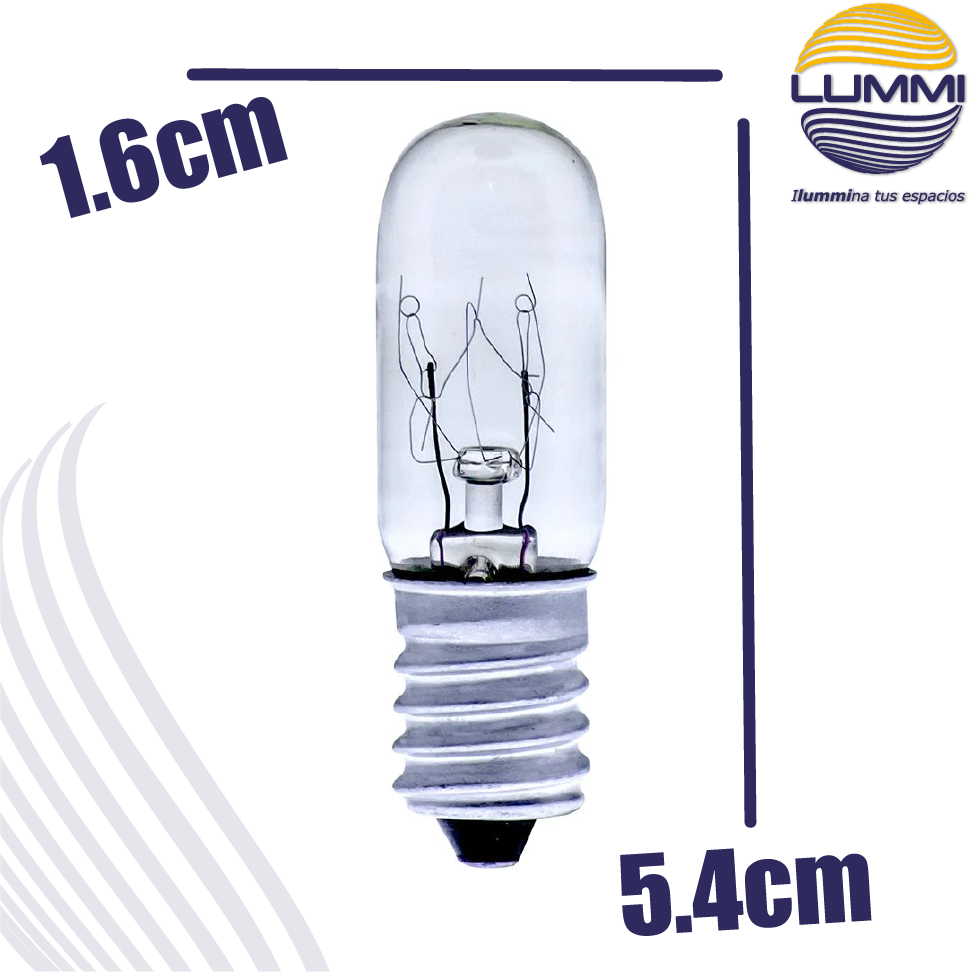 Foco tubular 6/10W E14 (T1654)