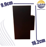 Arbotante de forma prisma cuadrado de 18W (1165)