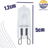 FOCO CACAHUATE 127V. 40W. G9 (G940F)