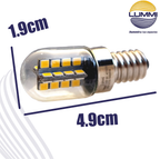FOCO T20LED 1.5W E17 127V 3000K 80LM (T20LED/E17)