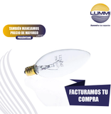 Foco Incandescente tipo vela (25B10)