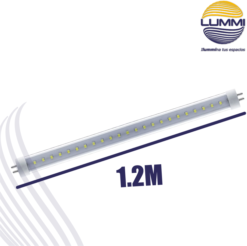 Tubos LED 18W T8 Colores Paq 5 pzs (T8SMD)
