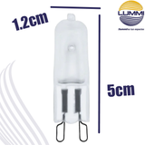 FOCO CACAHUATE 127V. 75W. G9 (G975F)