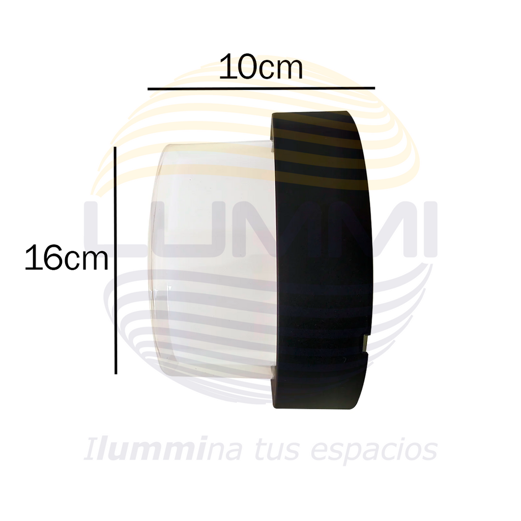 Arbotante de forma circular de 15W (1040)