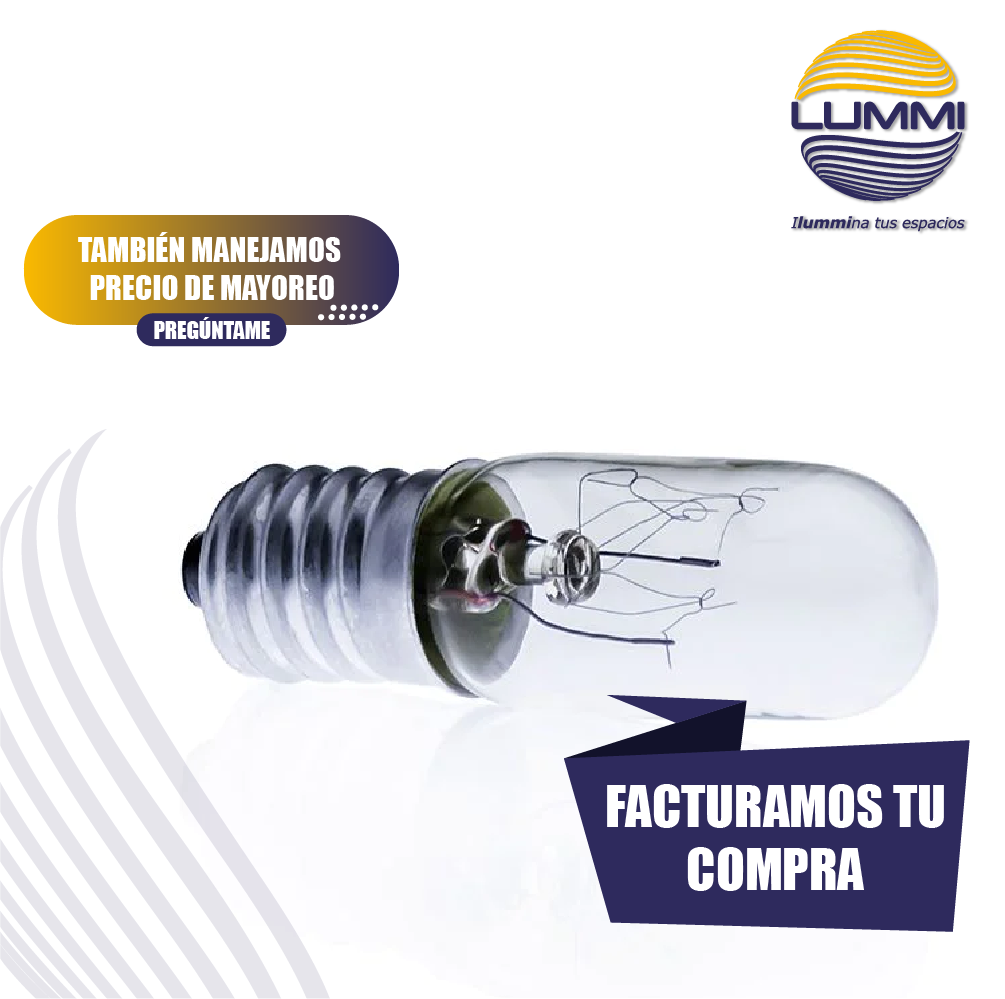 Foco tubular 6/10W E14 (T1654)