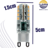 Foco cacahuate LED 3W (G9R3SMD/BC)