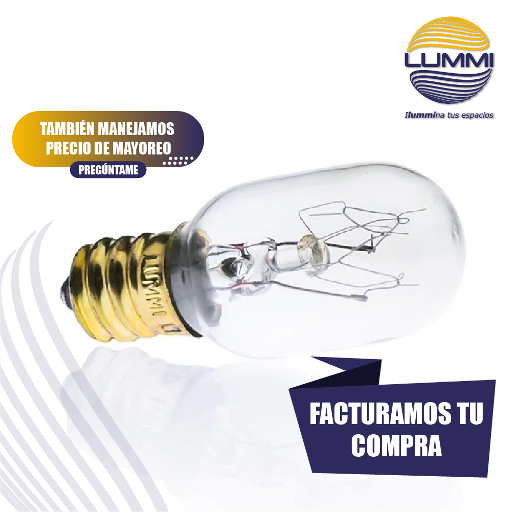 Foco tubular 15W T20 E12 (T20X4815E12)
