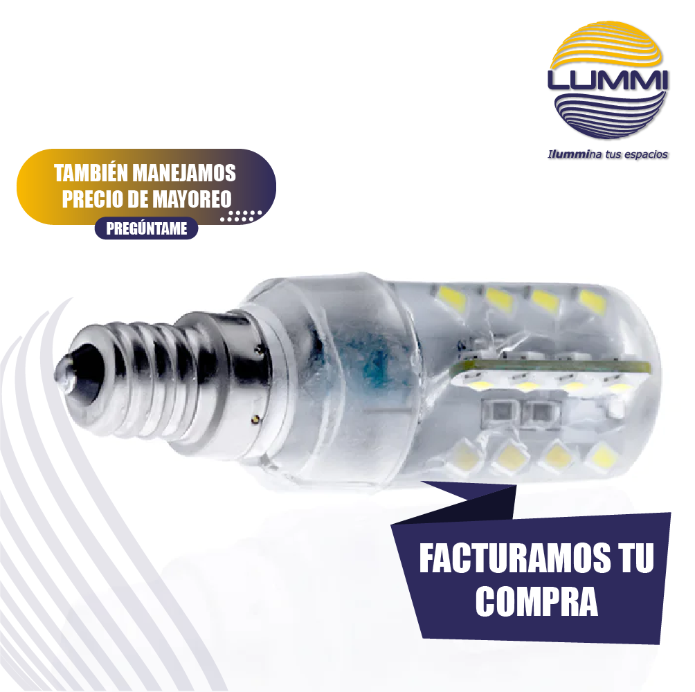 Foco cacahuate T20 LED 3W (E12R3SMD/LD)