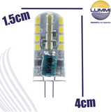 Foco cacahuate LED 3W resina (G4R3SMD/LD)