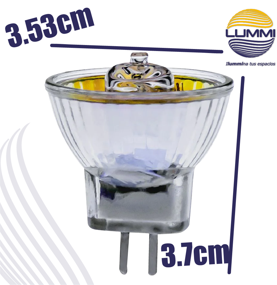 Lámpara halógena MR11 35W sin cubierta (MR1135D)