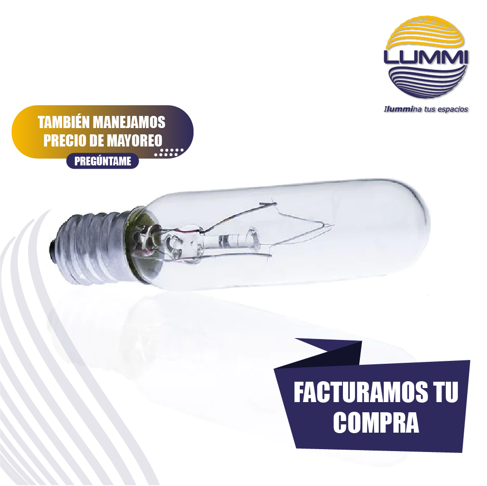 Foco tubular T21 E14 (T2140E14)