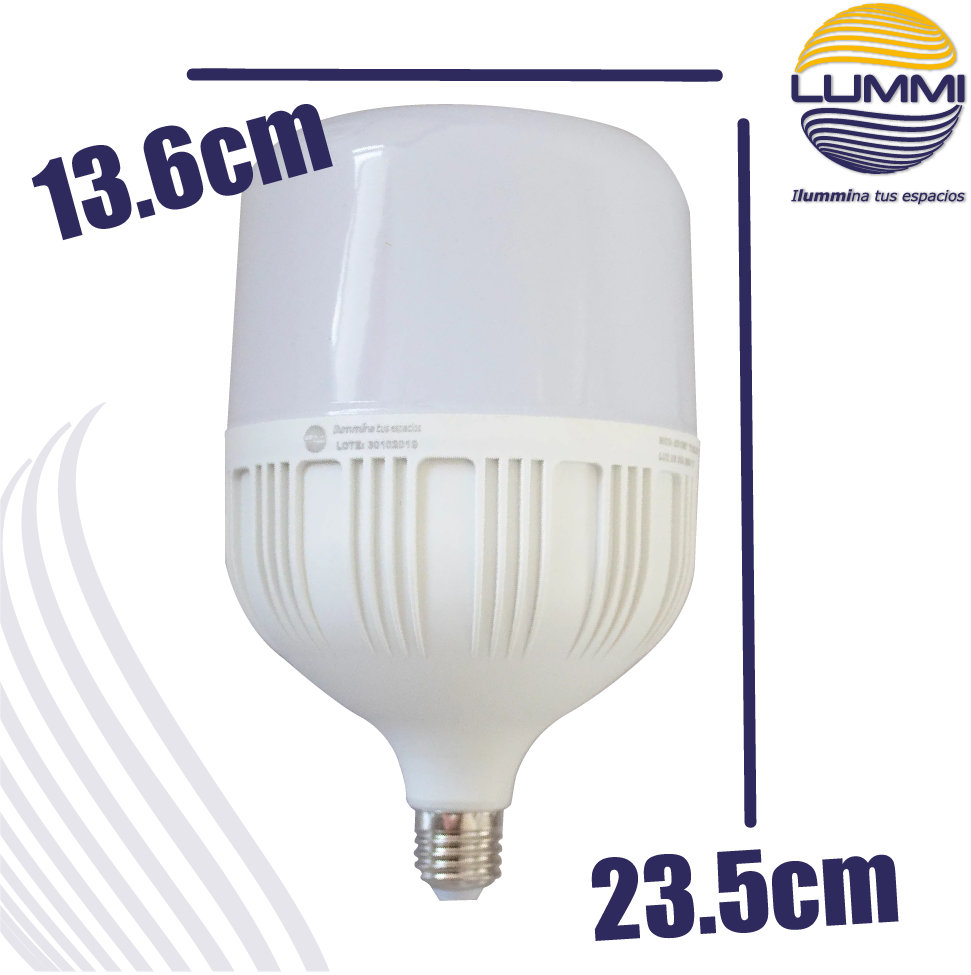 Foco LED tipo bala 50W (T140LED50/LD)