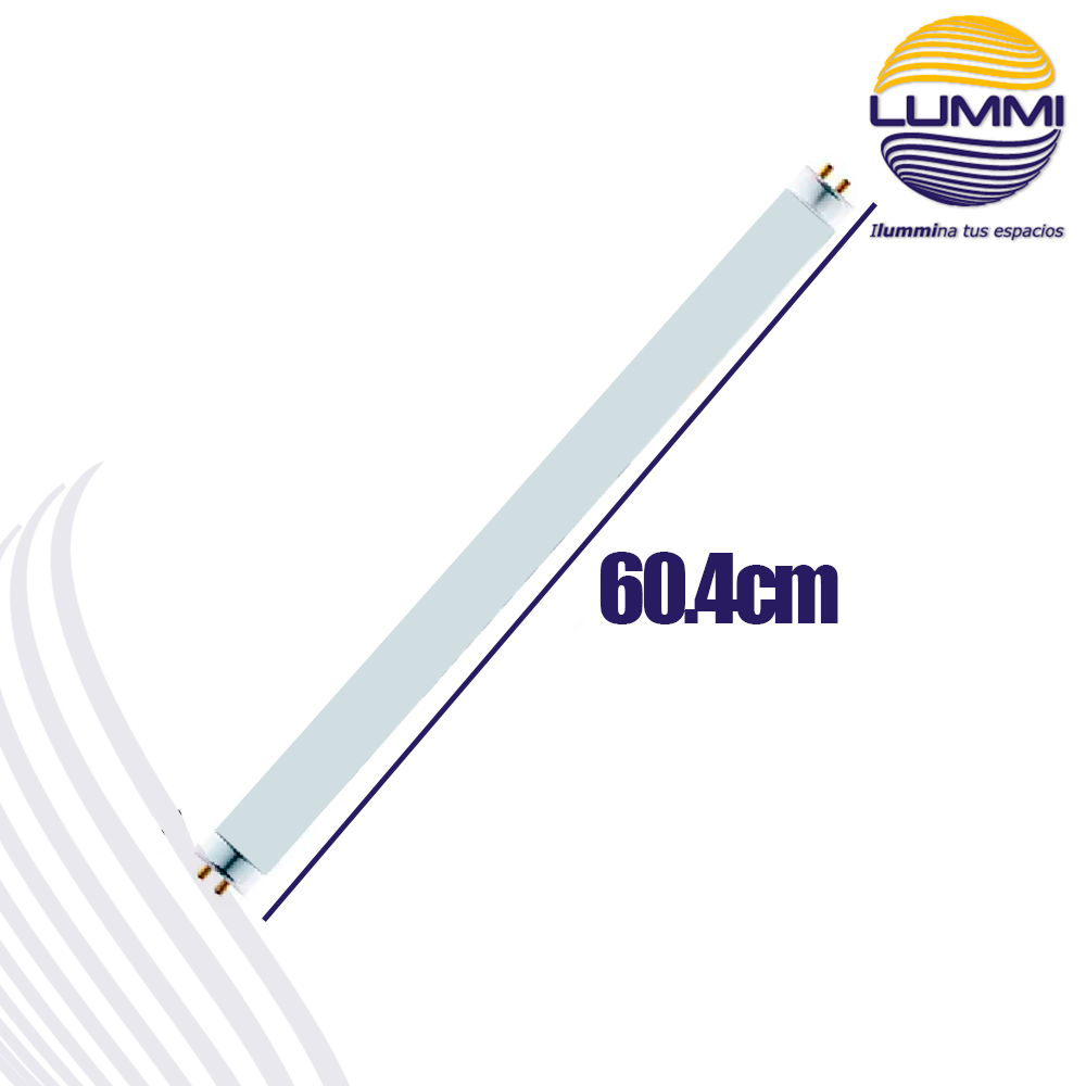 TUBO FLUORESCENTE LUZ DE DIA 20W T8 Paq 5pzs (FL20DT8)