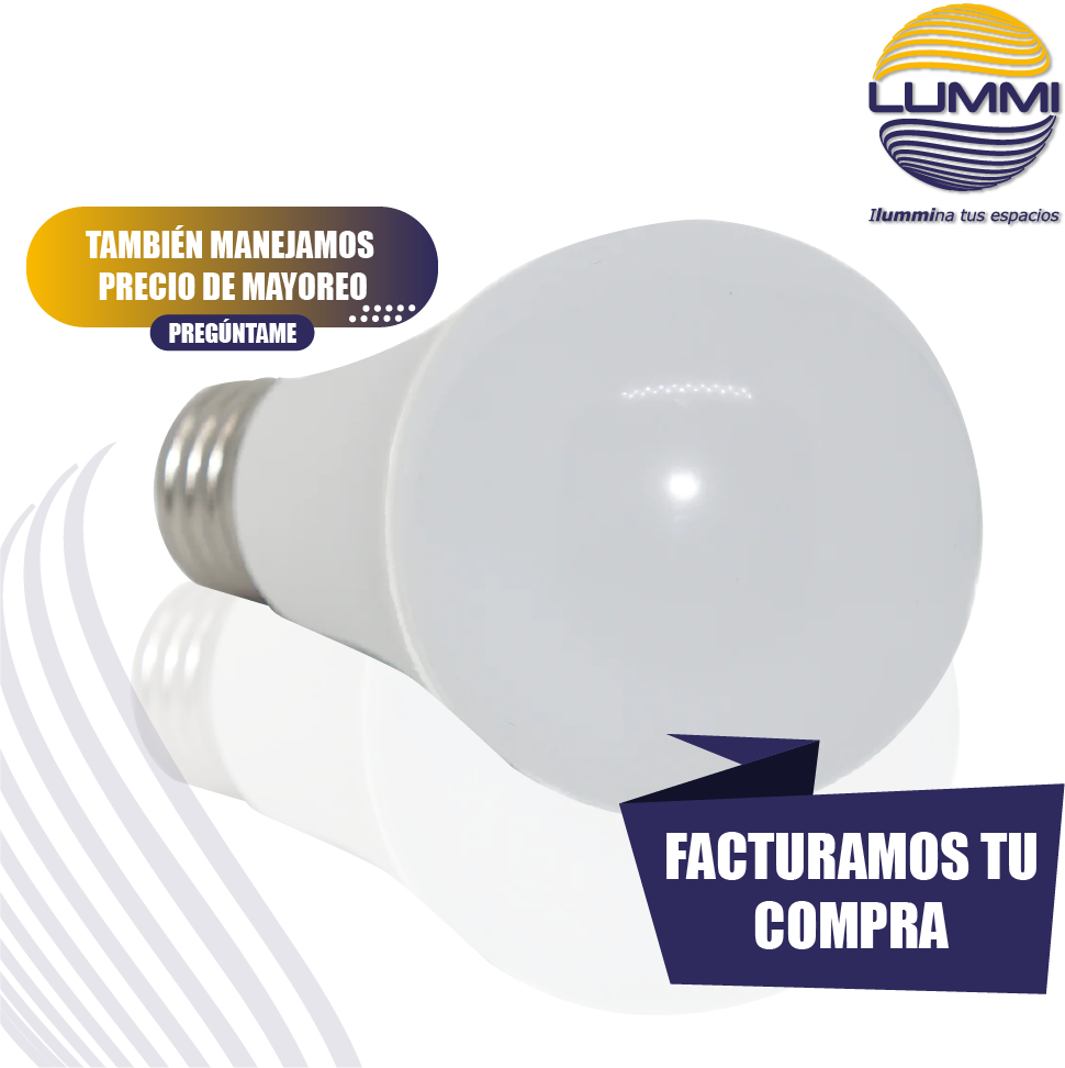 Foco LED 9W tipo A60  (A60LED9/LD)