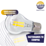 Lámpara LED de filamento A60 dimmeable de 4W (A60DIM4/LD)