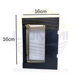 Arbotante de forma cuadrada de 15W (1056)