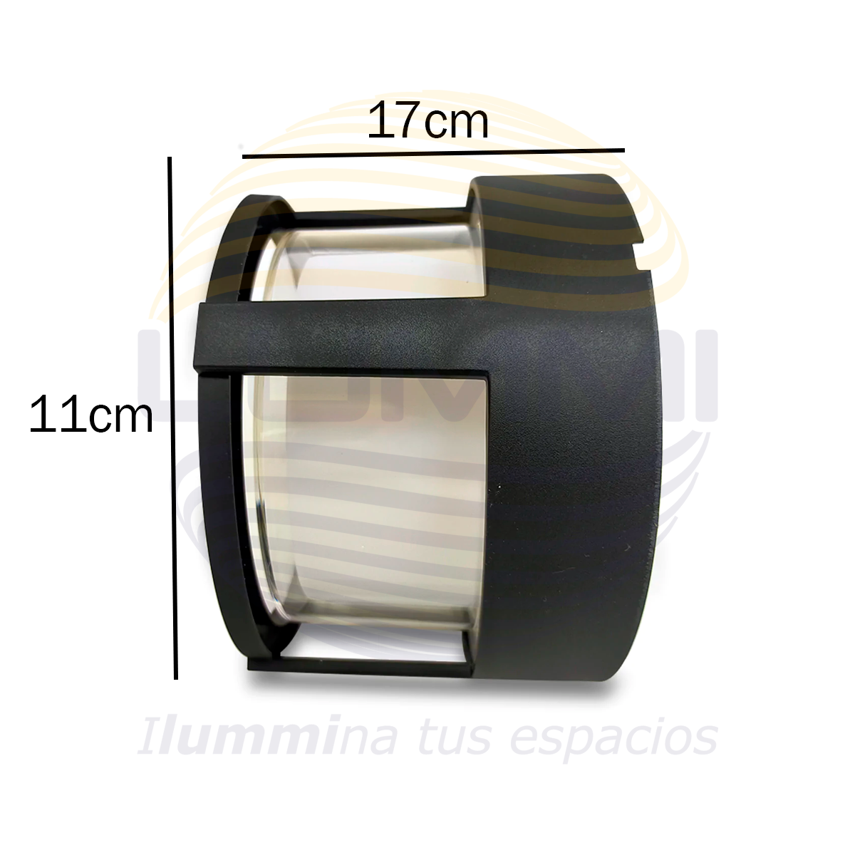 Arbotante de forma circular de 15W (1046)